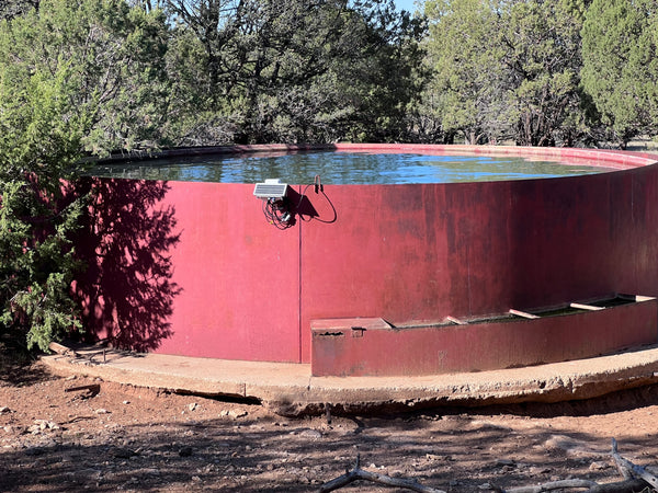 RanchSense Water Monitor — Solar-Powered, Satellite-Connected