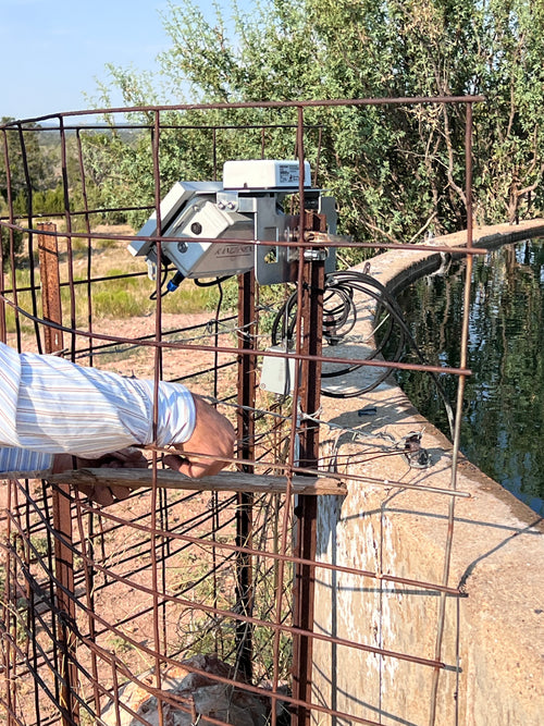 RanchSense Water Monitor — Solar-Powered, Satellite-Connected