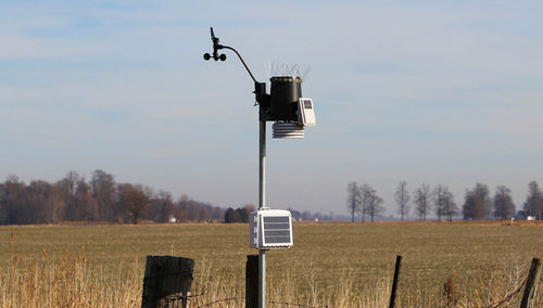 Weather conditions over a working ranch